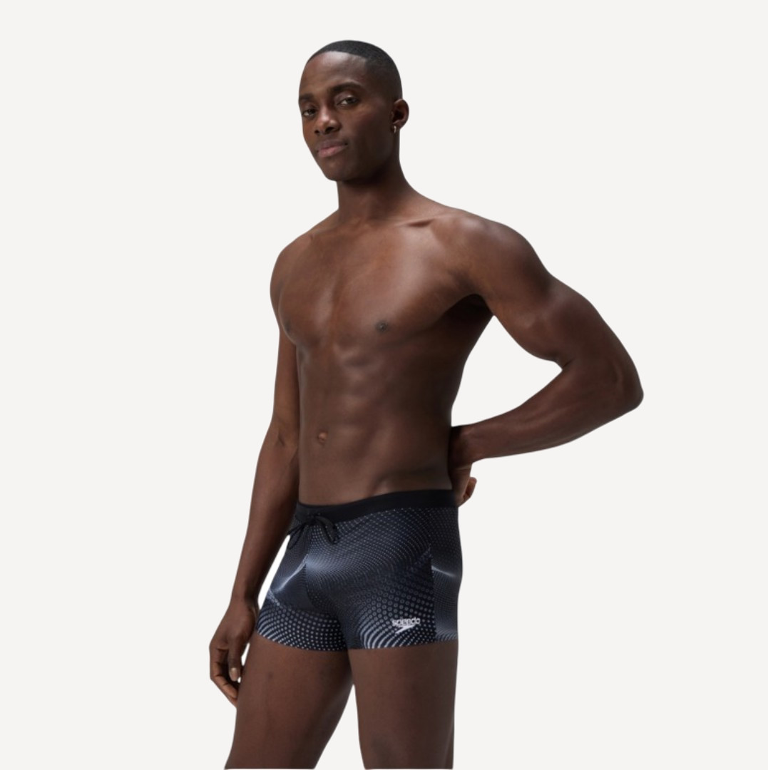 Плавки-шорты Speedo Valmilton Allover Aquashort (Мужской; 38 (54); черный)