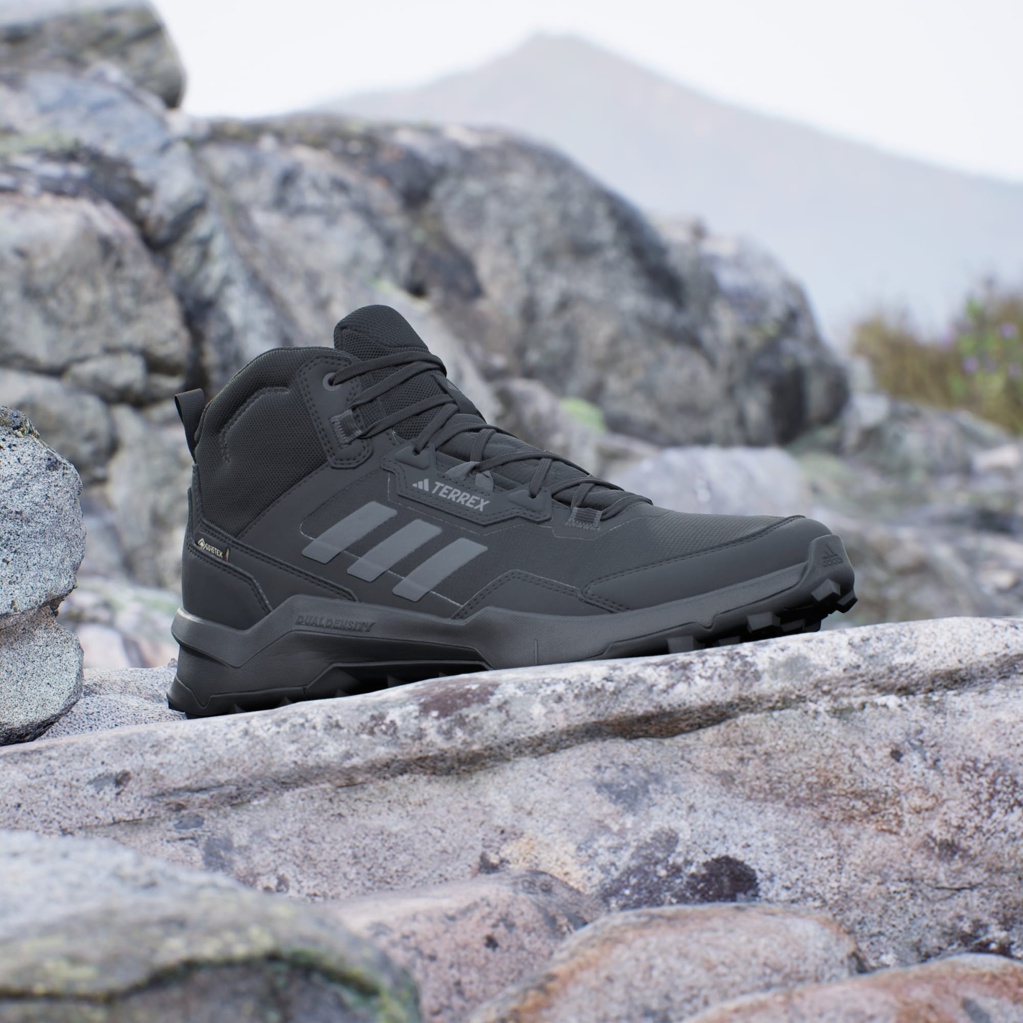 Adidas TERREX AX4 MID GTX core black carbon grey four RU 46 UK 12 USm 12.5 29.3