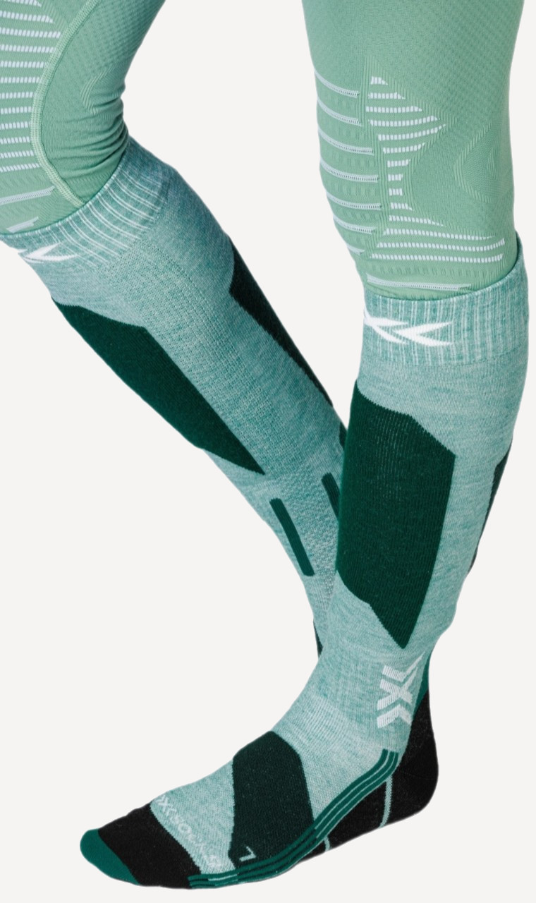 Носки X-Socks Ski Discover OTC Wmn (; 39-40; E412 SageGreen/EnglishLawn)