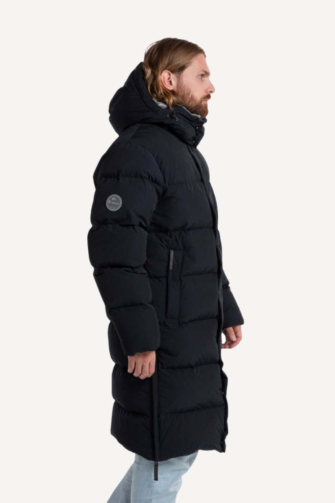 Пальто пуховое Флойд Nordic Goose (Мужской; 58; Темно-Синий без*Меха)