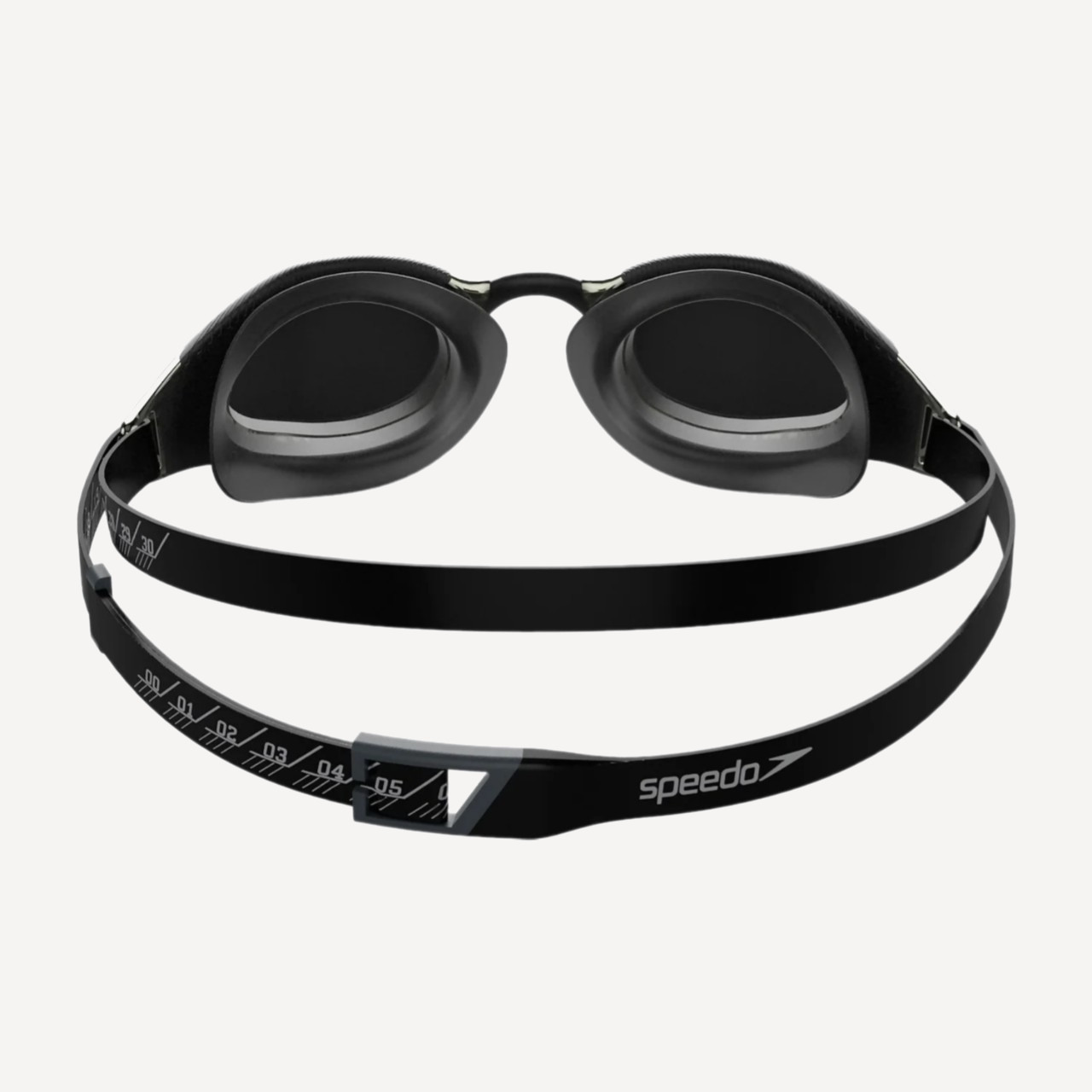 Очки для плавания Speedo Fastskin Hyper Elite Mirror (зеркальные; черный/серый/серый)