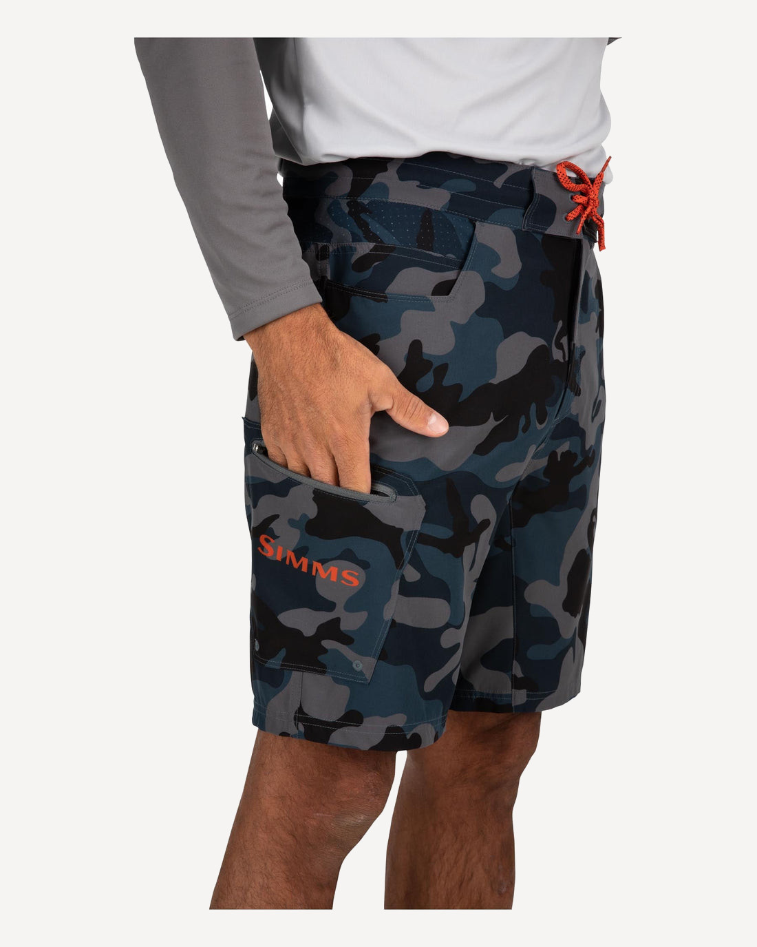 Шорты Simms Seamount Board Shorts (Мужской; S_32W; Woodland Camo Storm)