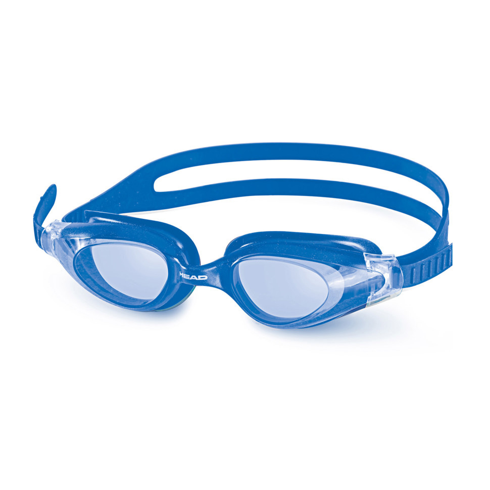 Очки для плавания Head Cyclone (голубые линзы; прозрачный/синий/прозрачный)