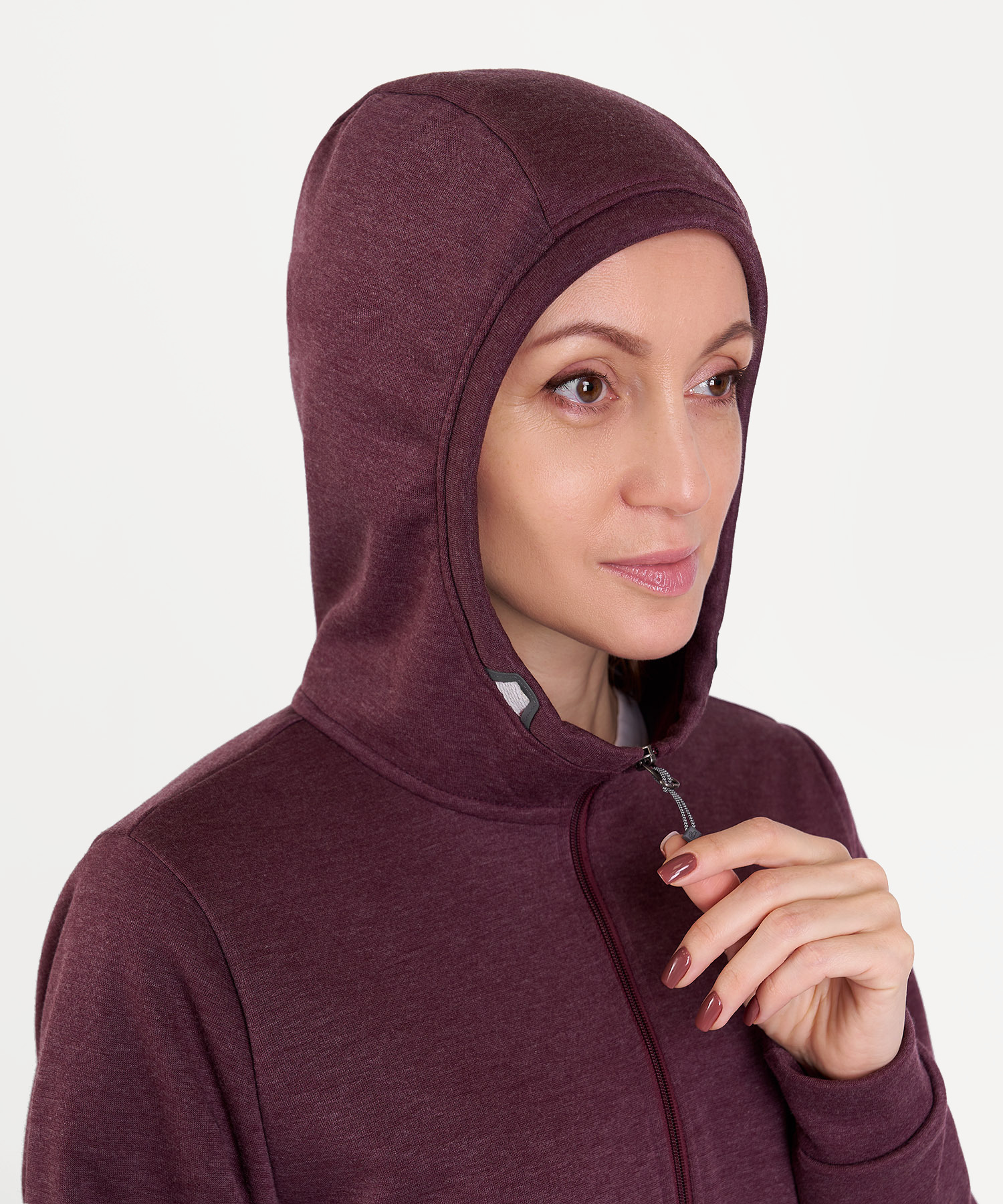 Куртка Худи RedFox Porto Wmn (Женский; S; Бургунди)