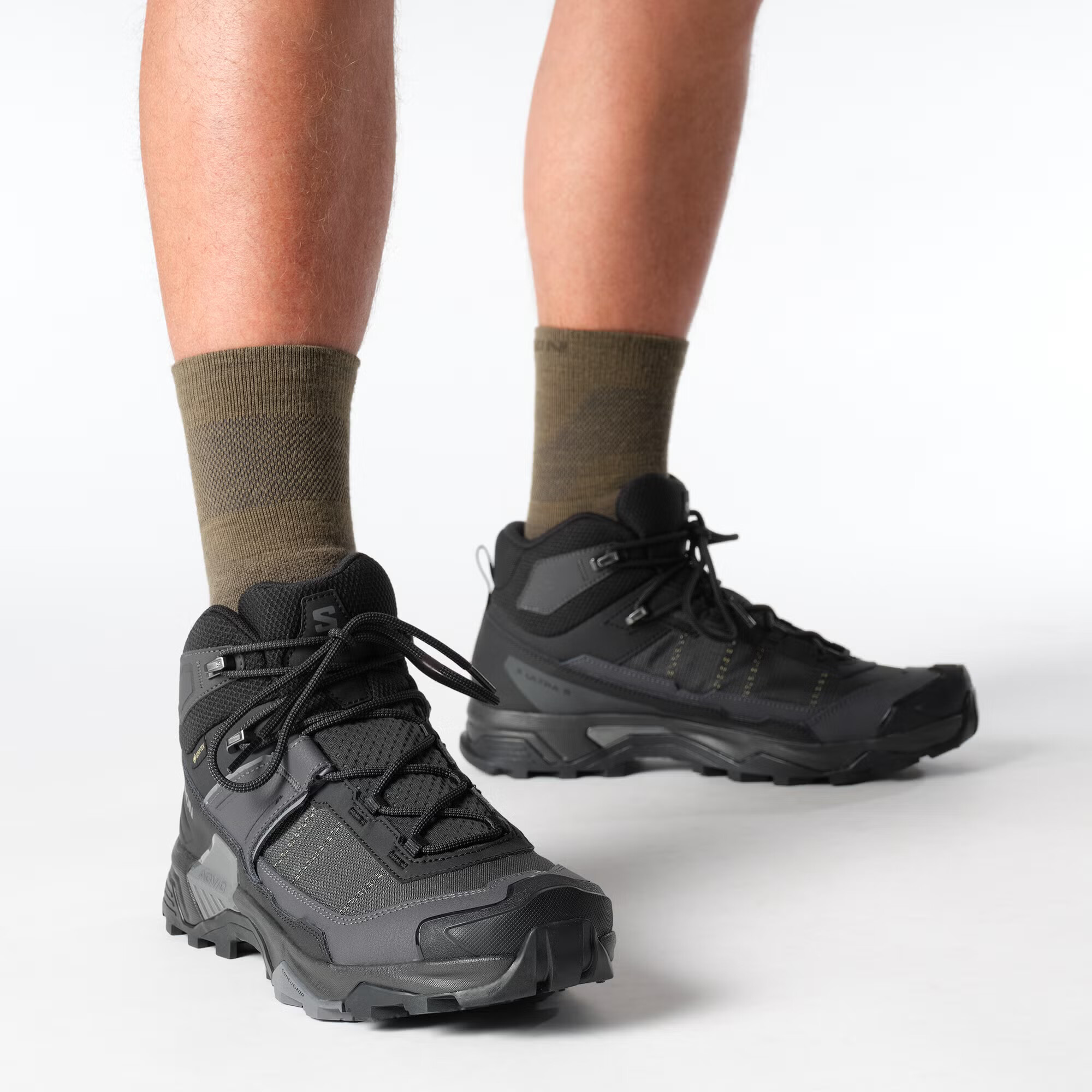 Ботинки X ULTRA 5 MID GTX (RU 41 UK 8 USm 8.5 СМ 26; black/asphalt/castlerock)