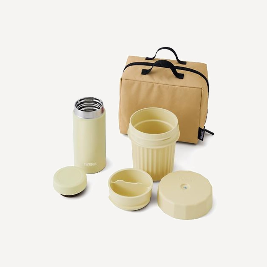 Ланч набор Thermos JEC-1000 BE 1L (Beige/Creamy, +6h/-8h)