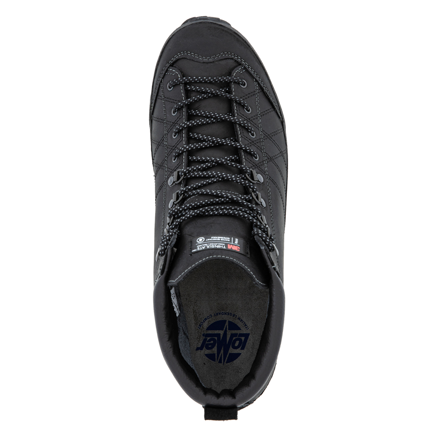 Ботинки BIO NATURALE NUBUK MID MTX Thinsulate (RU 45 EU 46 СМ 30.5; Black)