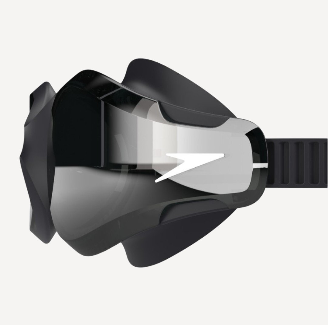 Очки для плавания Speedo Hydrosity 2.0 Mirror (зеркальные; черный)