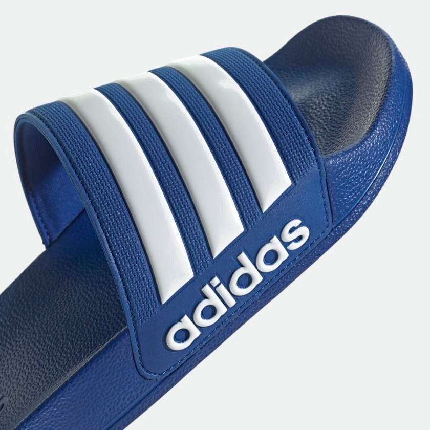 Adidas ADILETTE SHOWER team royal blue footwear white team royal blue RU 44 UK 11 USm 11.5 28.4