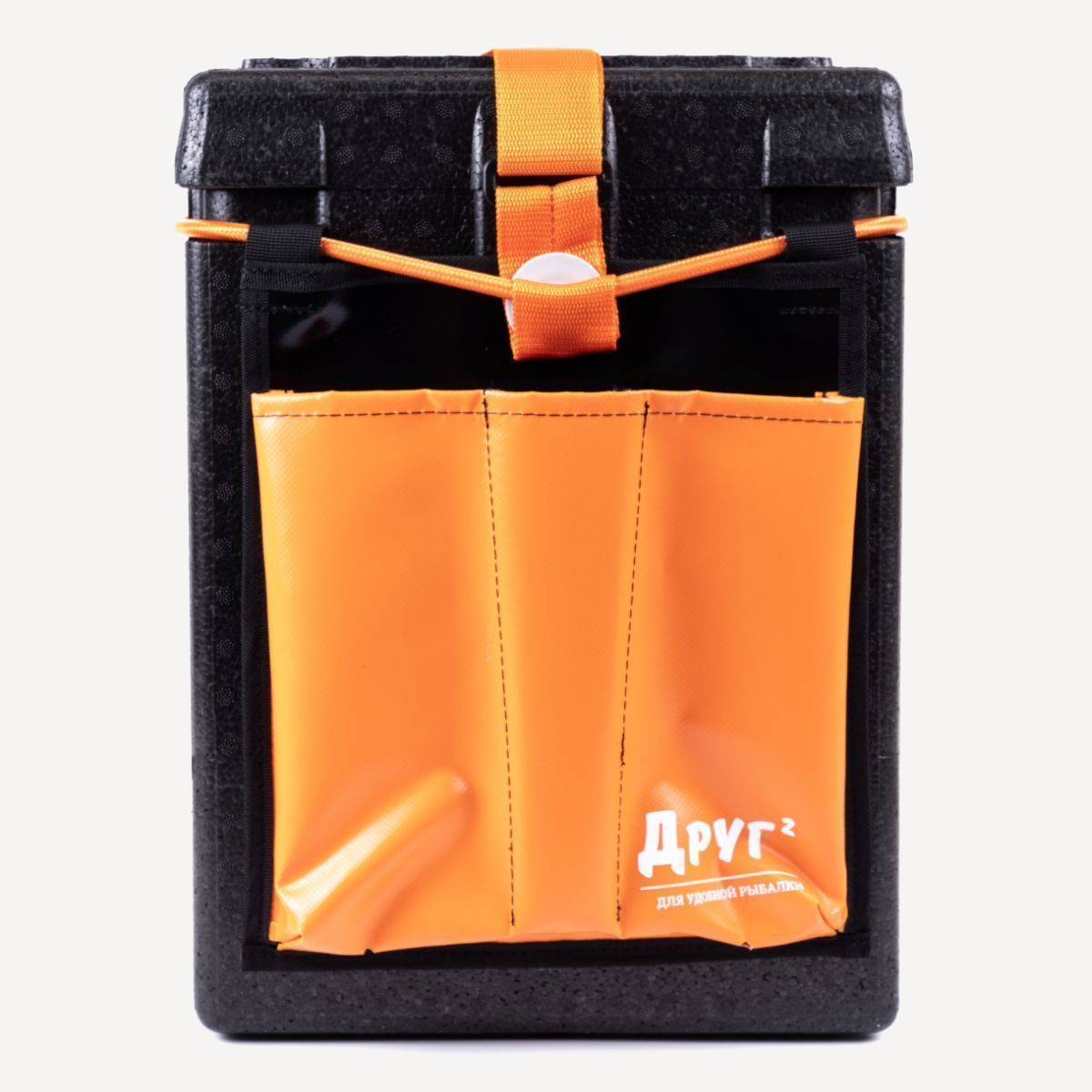 ТермоЯщик Camping World "Друг-2+" 25 л (Черный/Оранжевый)