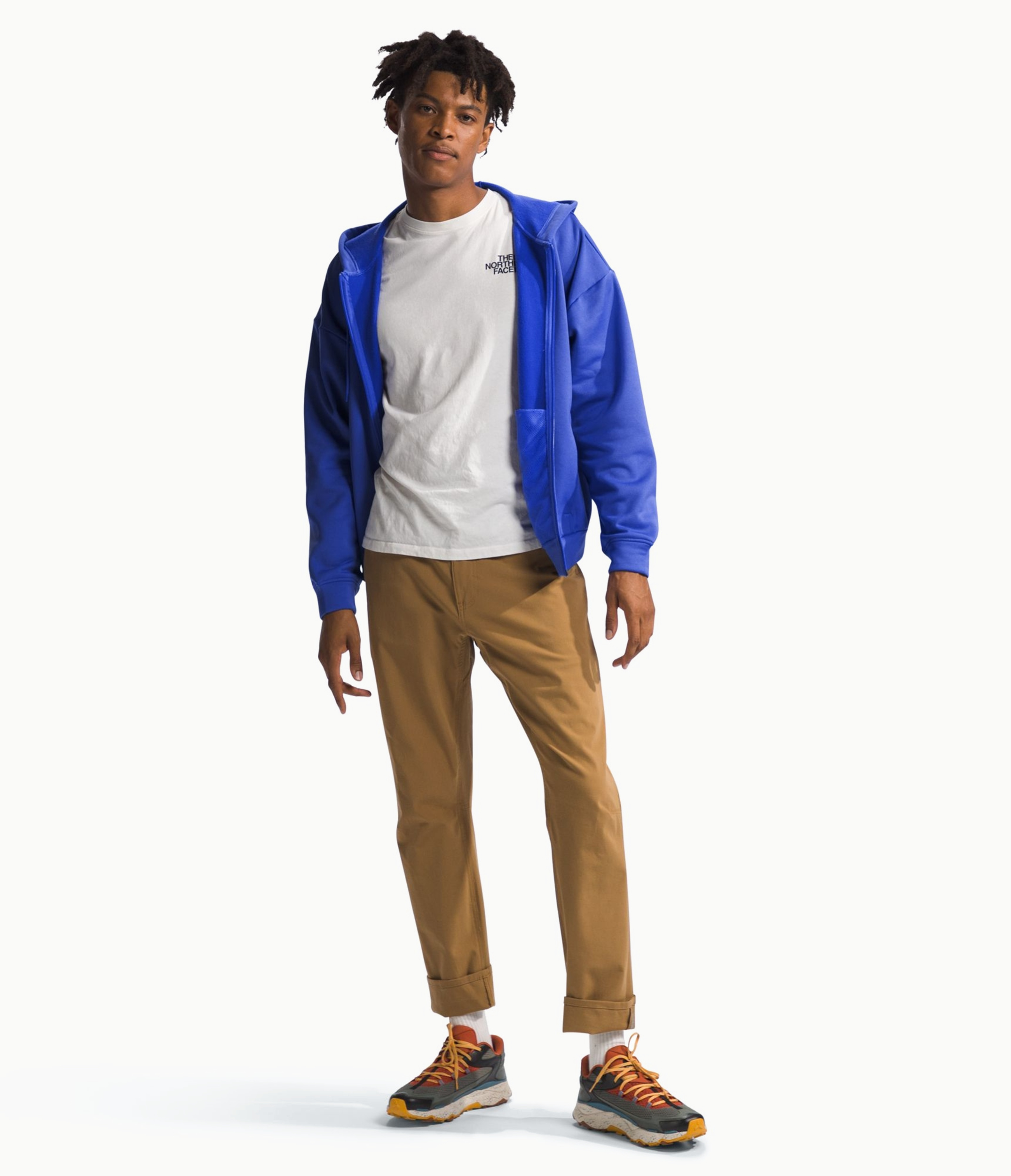 Худи TNF Horizon Perform Fleece FZ Hoodie (Мужской; S; SolarBlue)