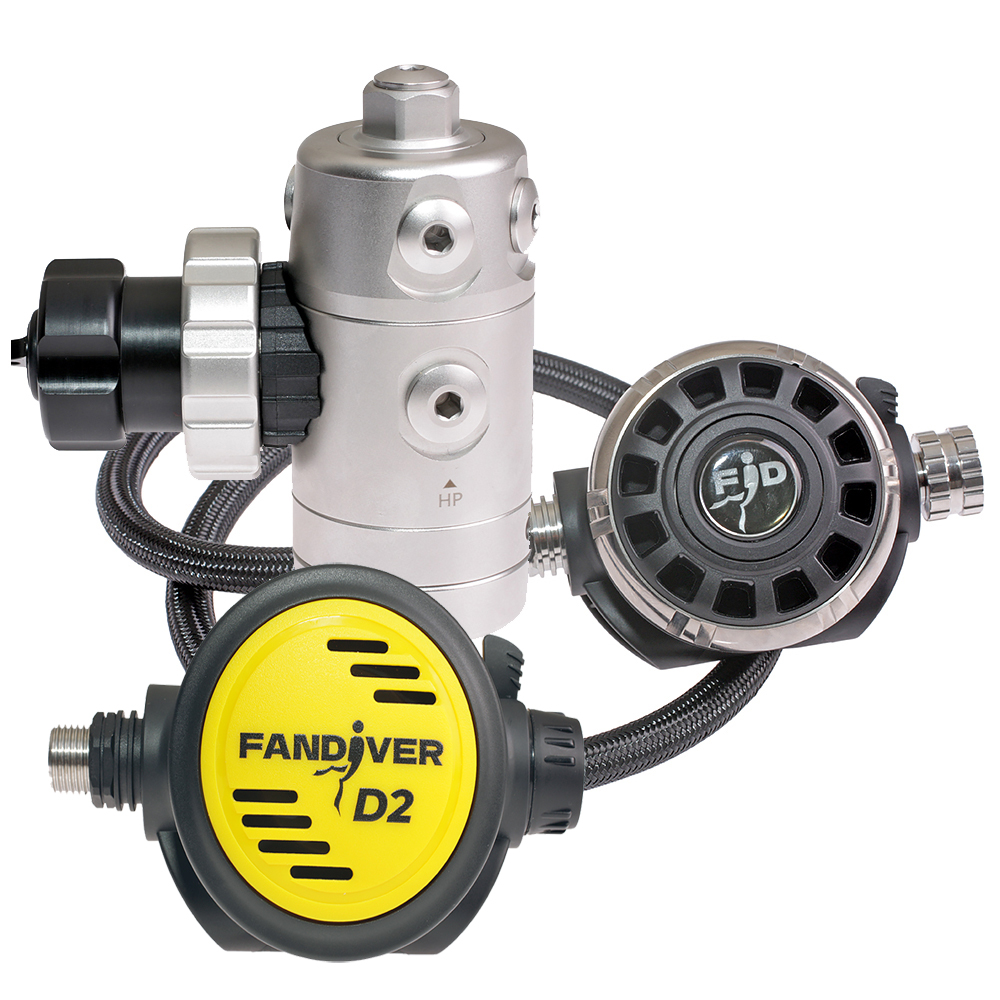 Комплект регулятор FanDiver F3-D4 + октопус D2 (DIN)