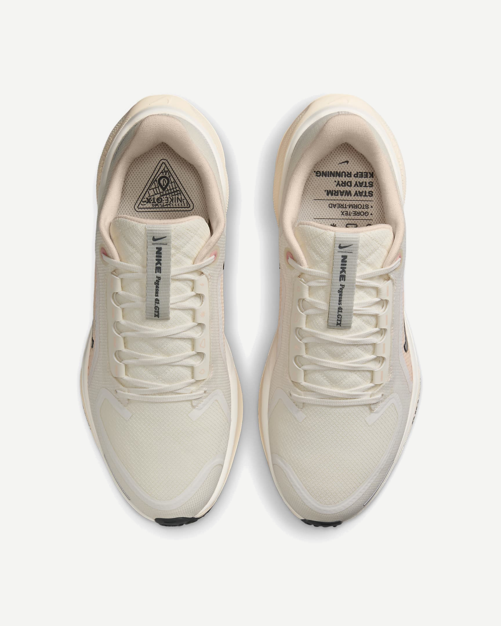 Кроссовки AIR ZOOM PEGASUS 41 GTX Ws (RU 37.5 EU 38.5 USw 7.5 СМ 23.7; sail/guava ice/crimson tint/anthracite)