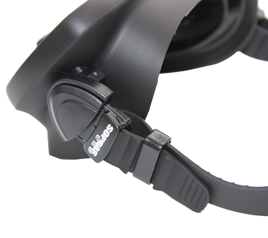 Маска Frameless Star II (черный силикон; black)