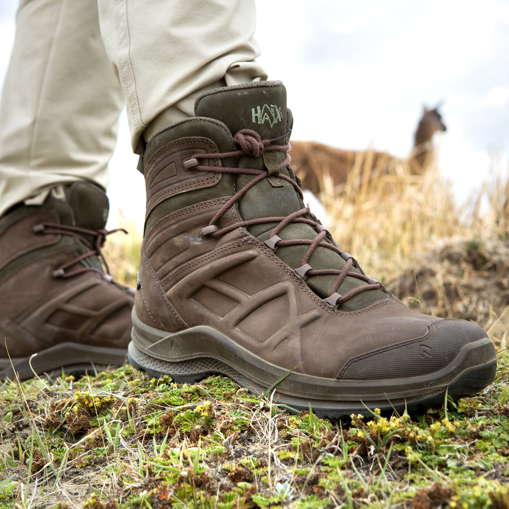 Ботинки тактические Black Eagle Nature GTX Mid (EU 43 UK 9 СМ 27.5 - 27.7; brown/green)