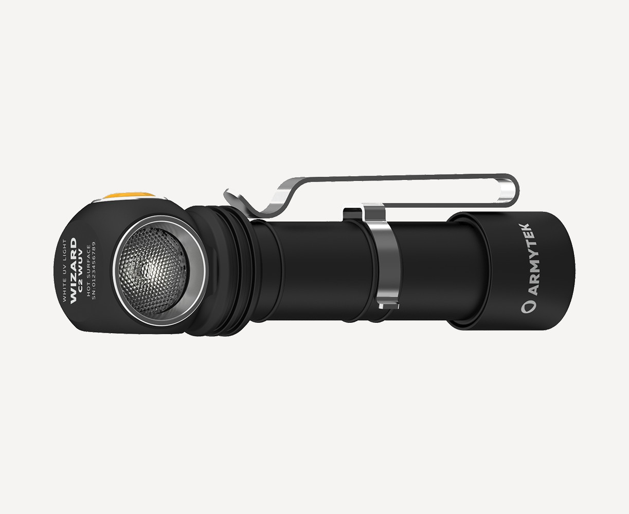 Фонарь ArmyTek Wizard C2 WUV (Холодный 1100 люмен; УФ400нм(1,6мВт))