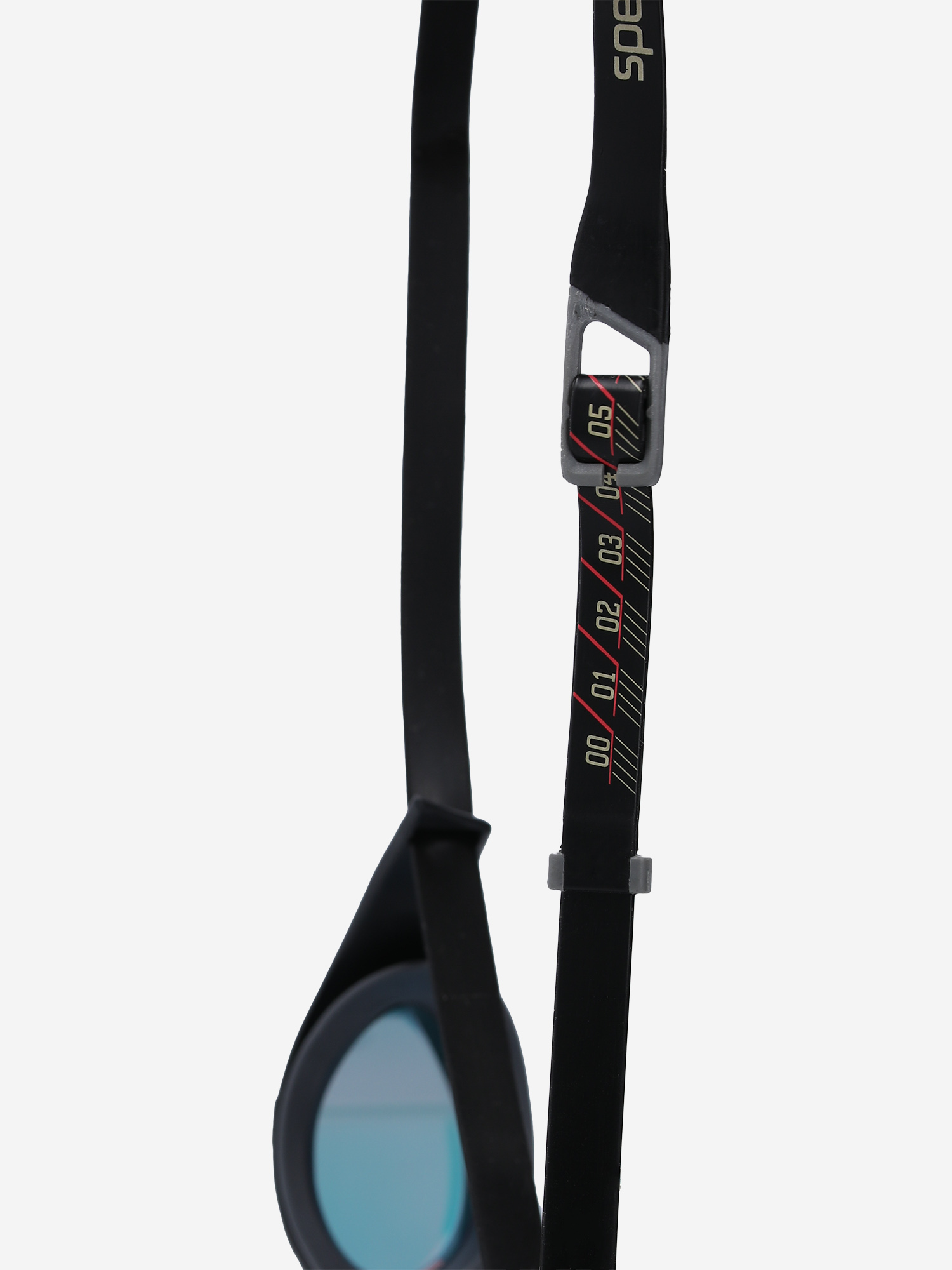 Очки для плавания Speedo Fastskin Pure Focus Mirror (зеркальные; черный/бирюзовый/золотой)