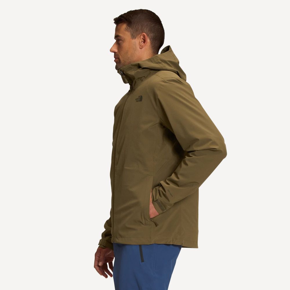 The North Face ThermoBall Eco Triclimate Jacket military olive taupe green XXL