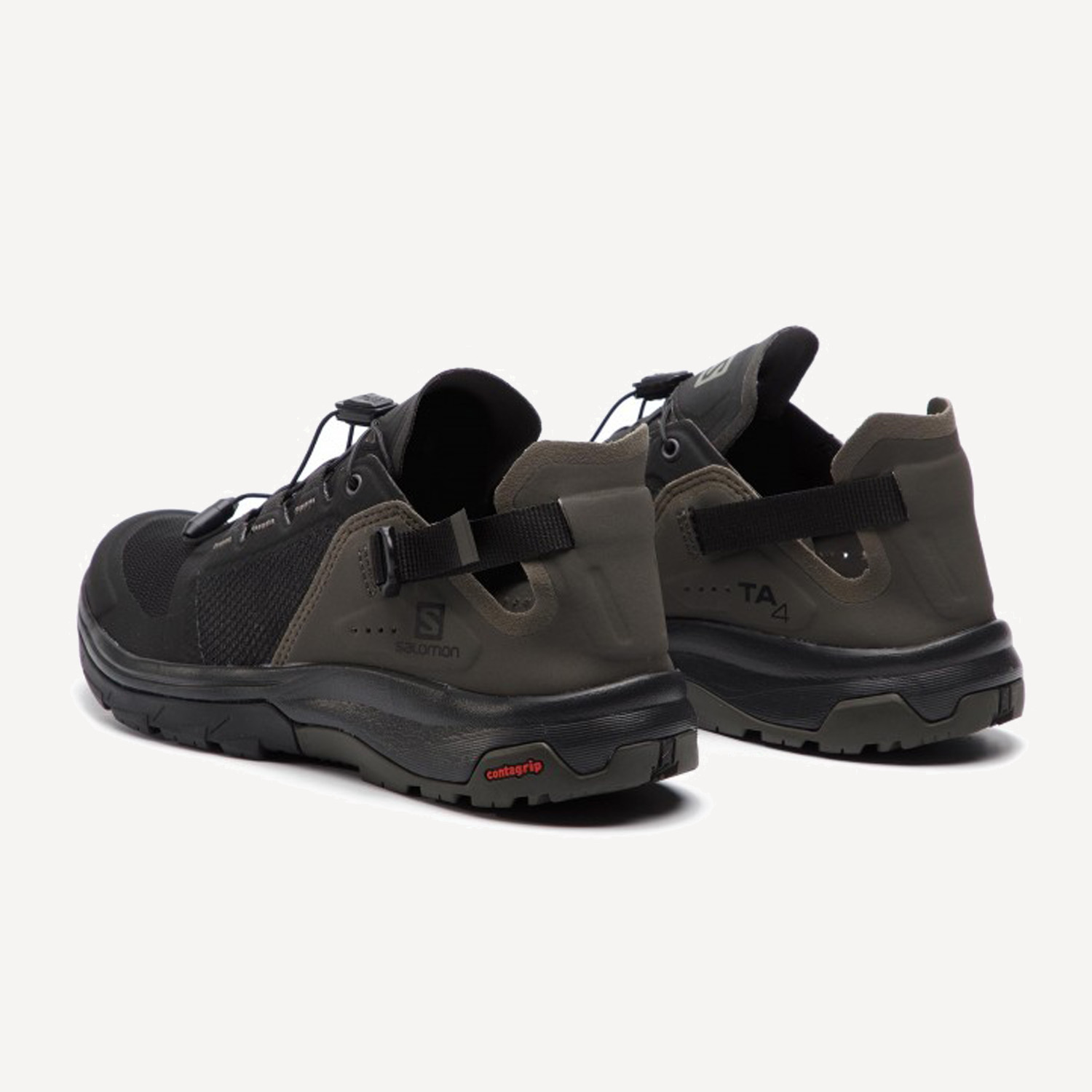 Salomon Кроссовки TECHAMPHIBIAN 4 Bk/Beluga/Castor Gray 11.5 (45) купить в  Москве в интернет-магазине Лохматый Кашалот
