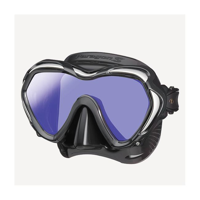 Маска Paragon S (черный силикон; BKA)