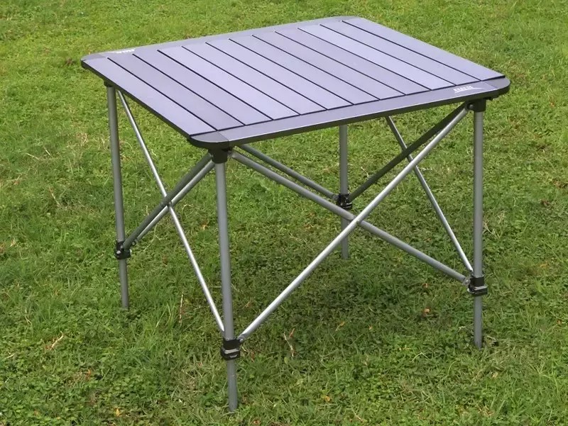 Стол складной BRS-Z31 (Алюминий; 69x69х47-77см)