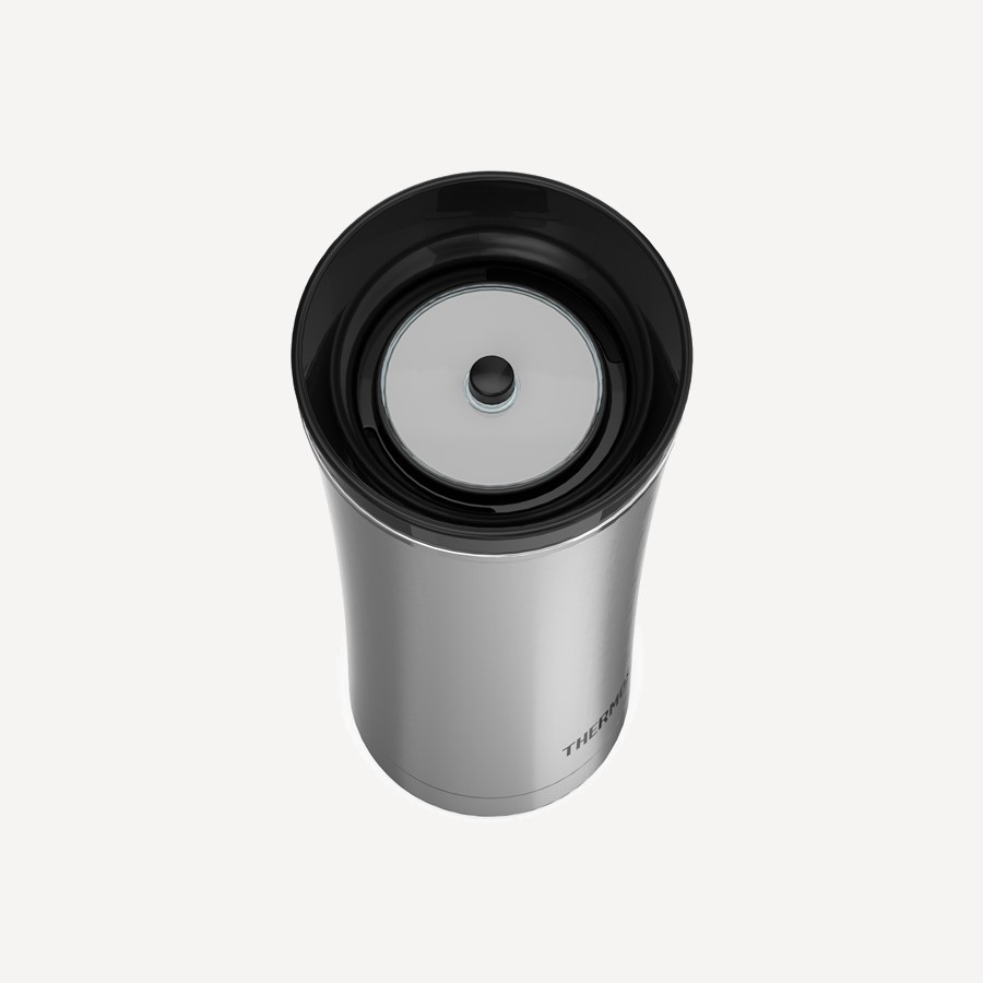Термокружка Thermos NS-105 BK 0,47L (Gloss Steel, +9h/-20h)