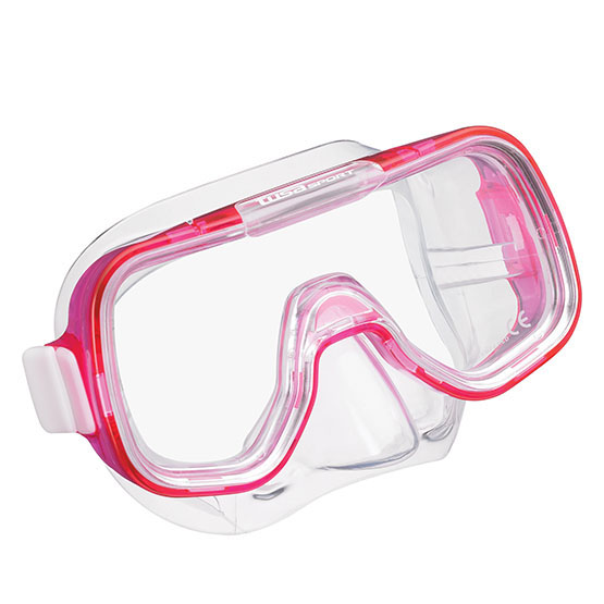 Комплект маска+трубка UCR-2022P в сумке (прозрачный силикон; CP)