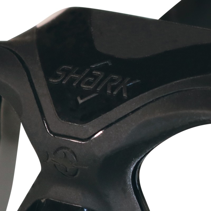 Маска Shark (черный силикон; черный)