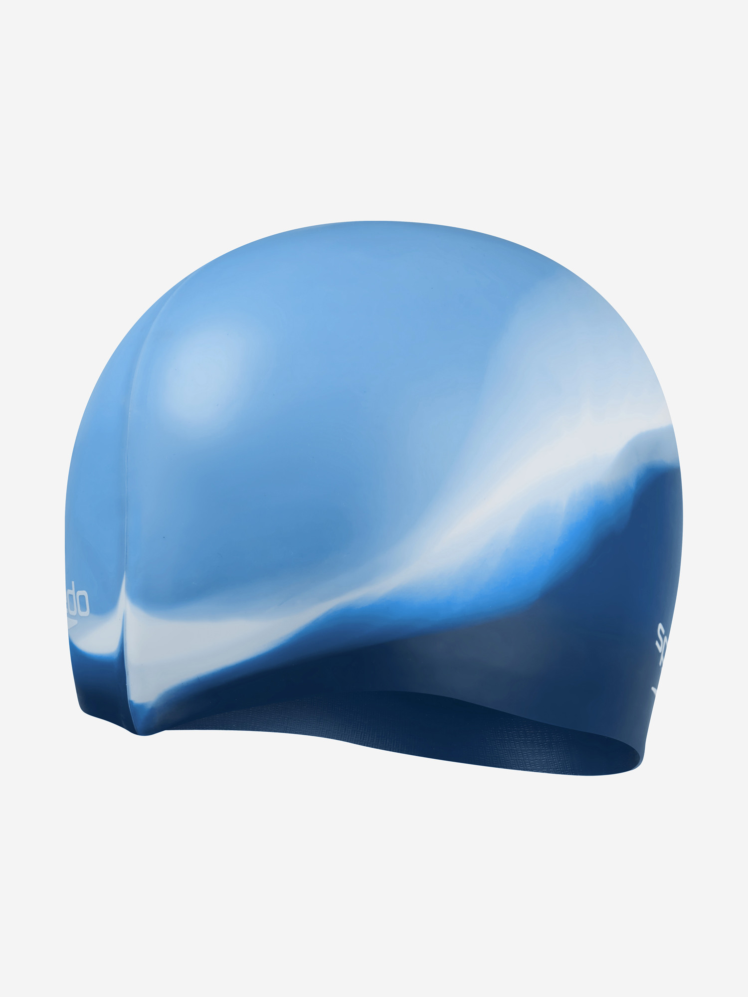 Шапочка для плавания Speedo Multi Colour (голубой/белый)