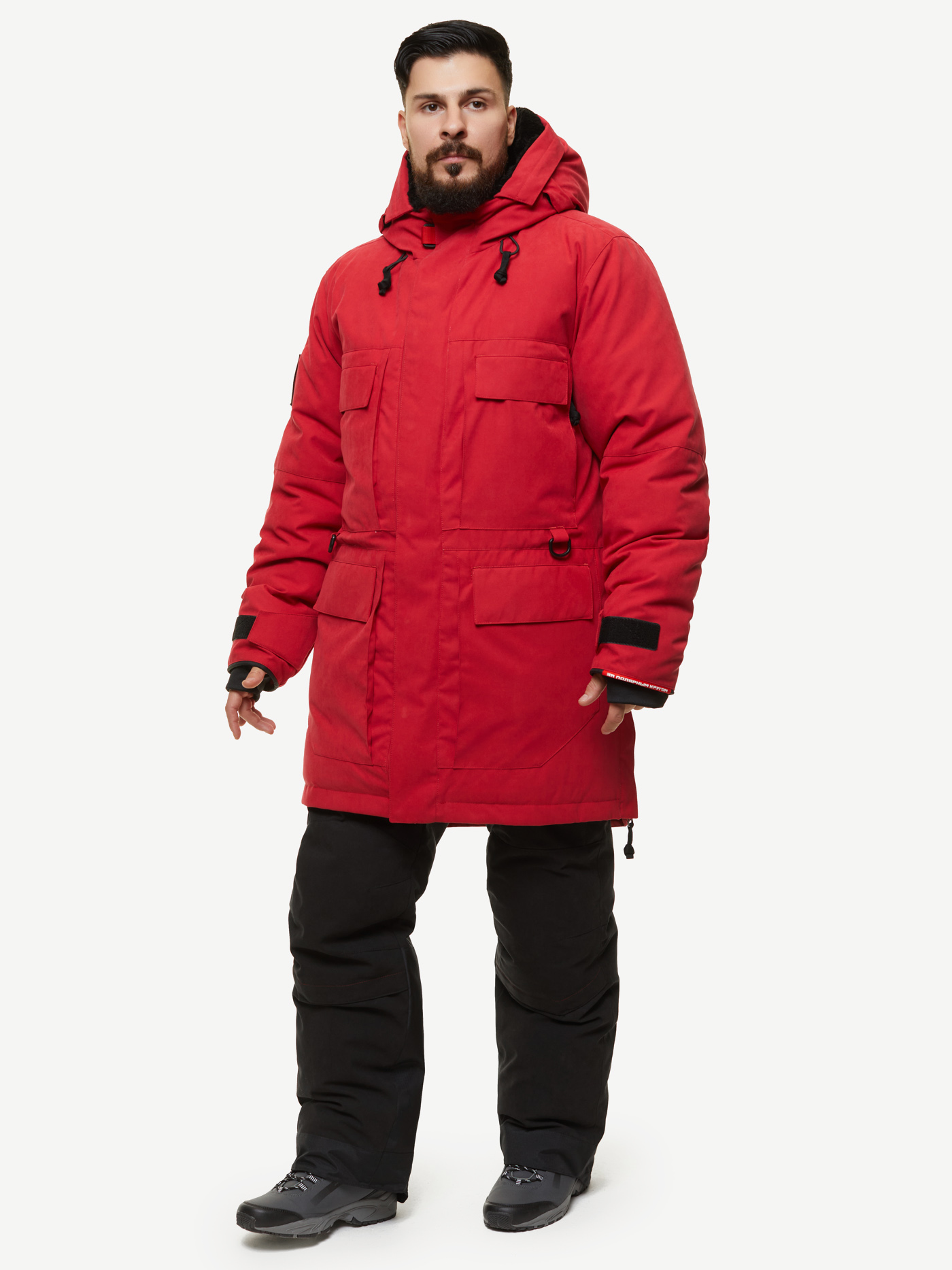 Пуховик BASK Taimyr V4 (Мужской; 50; Красный)