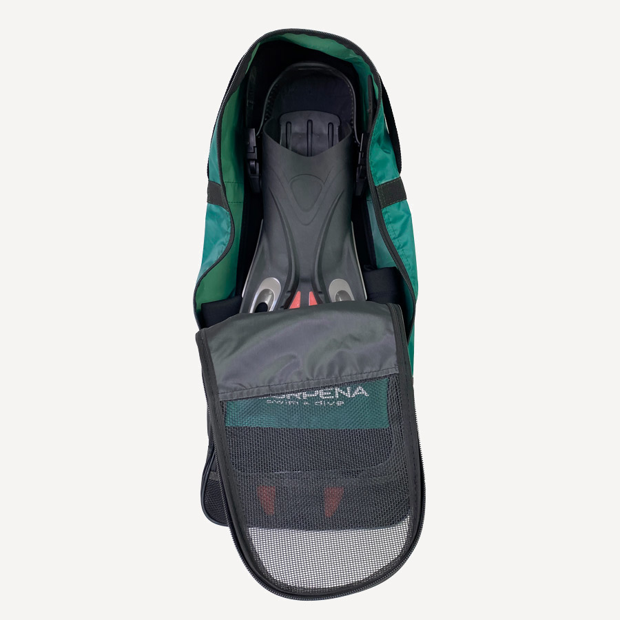 Сумка для ласт, маски, трубки Scorpena Swim Light (зеленый)