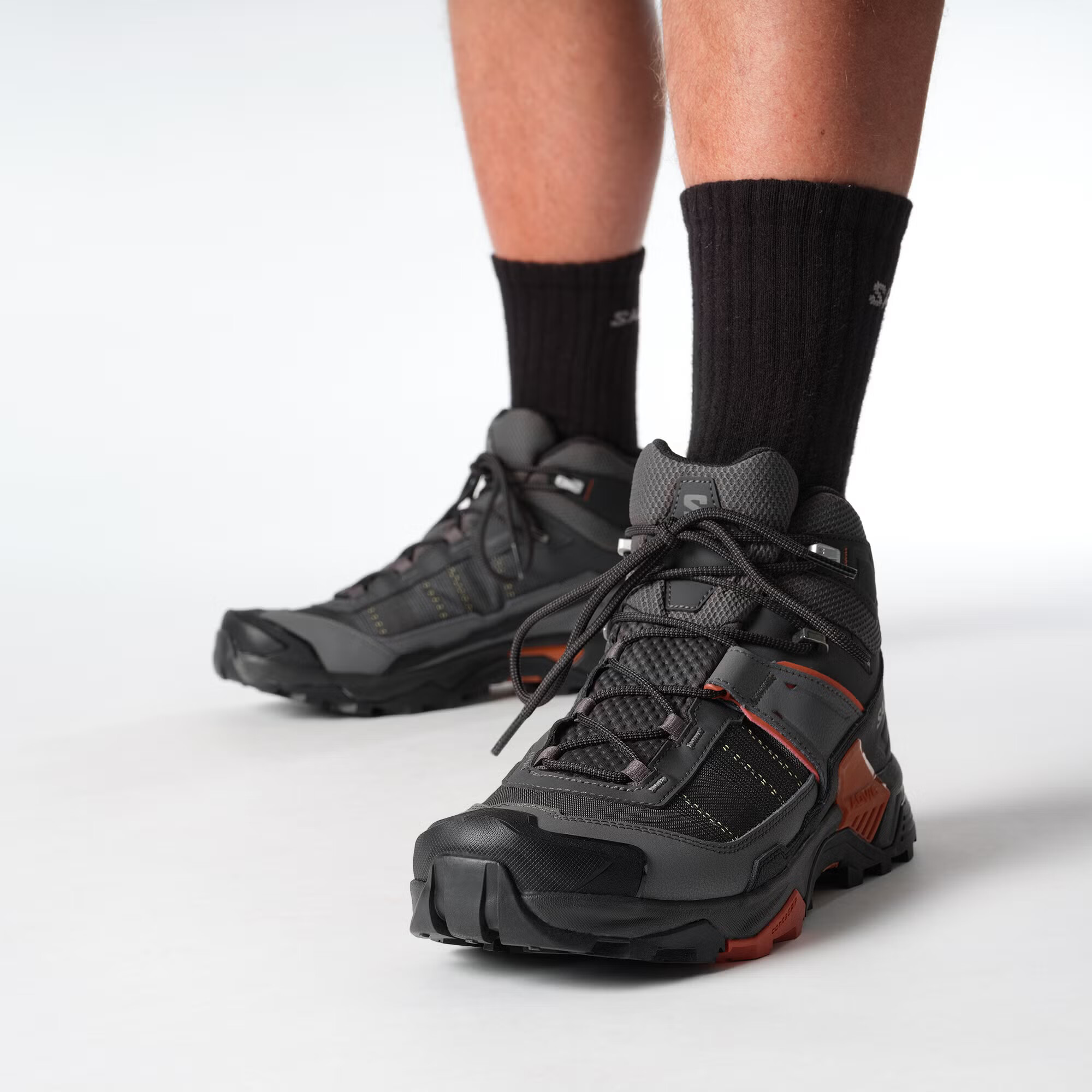 Ботинки X ULTRA 5 MID GTX (RU 41.5 UK 8.5 USm 9 СМ 26.5; asphalt/castlerock/burnt ochre)