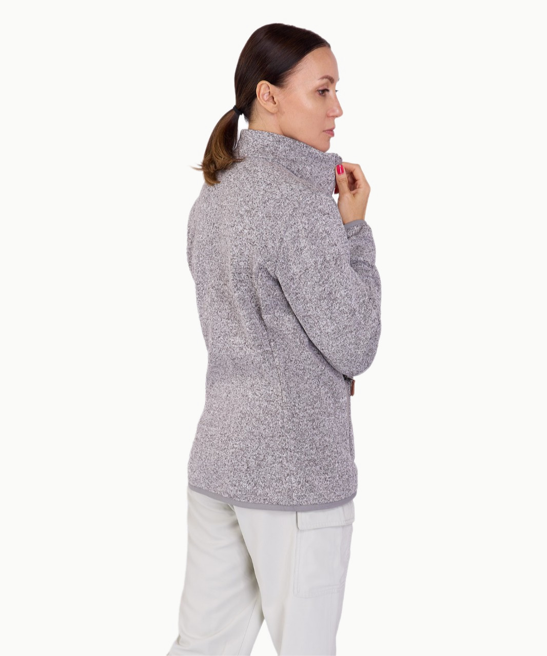 Куртка Флис RedFox Tweed IV Wmn (Женский; L; светло-серый)