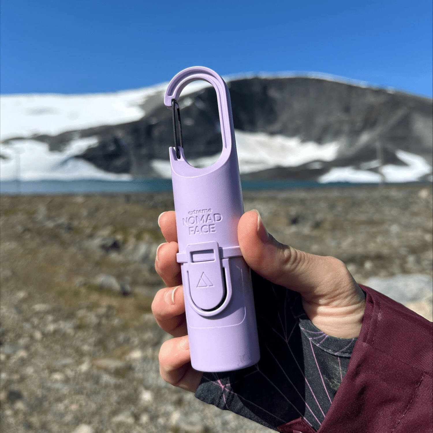 Стик от Солнца Extreme Nomad Face BUNKER (Purple Amethyst; SPF50+(UVA-98%))