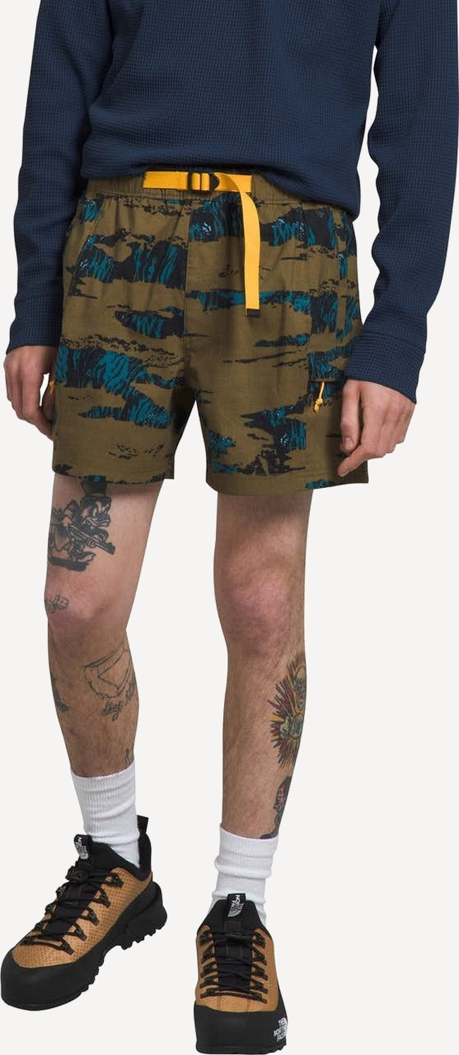 The North Face Class V Belted Short Military Olive Ravine Camo M