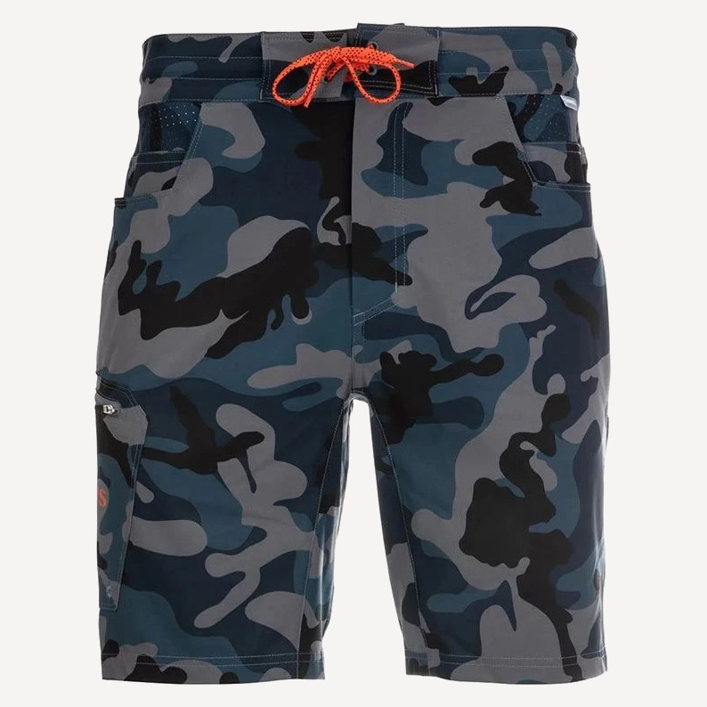 Шорты Simms Seamount Board Shorts (Мужской; S_32W; Woodland Camo Storm)
