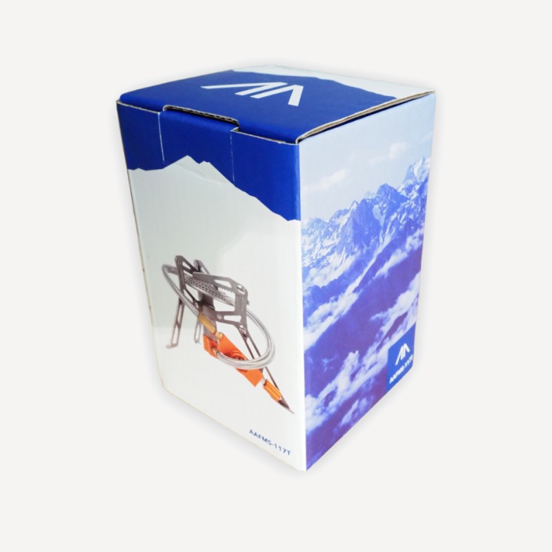 Газовая горелка GORAA Blade Titanium Stove (серый / оранжевый)