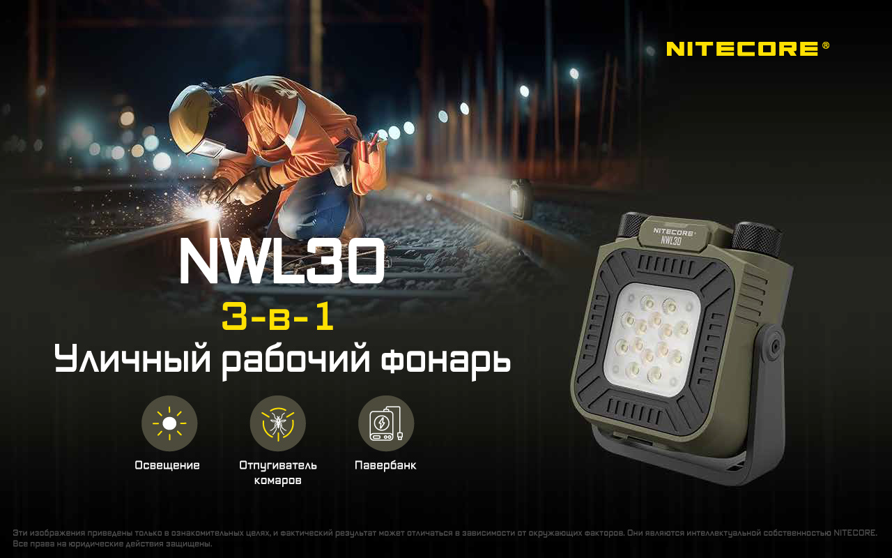 Фонарь-Фумигатор NiteCore NWL30