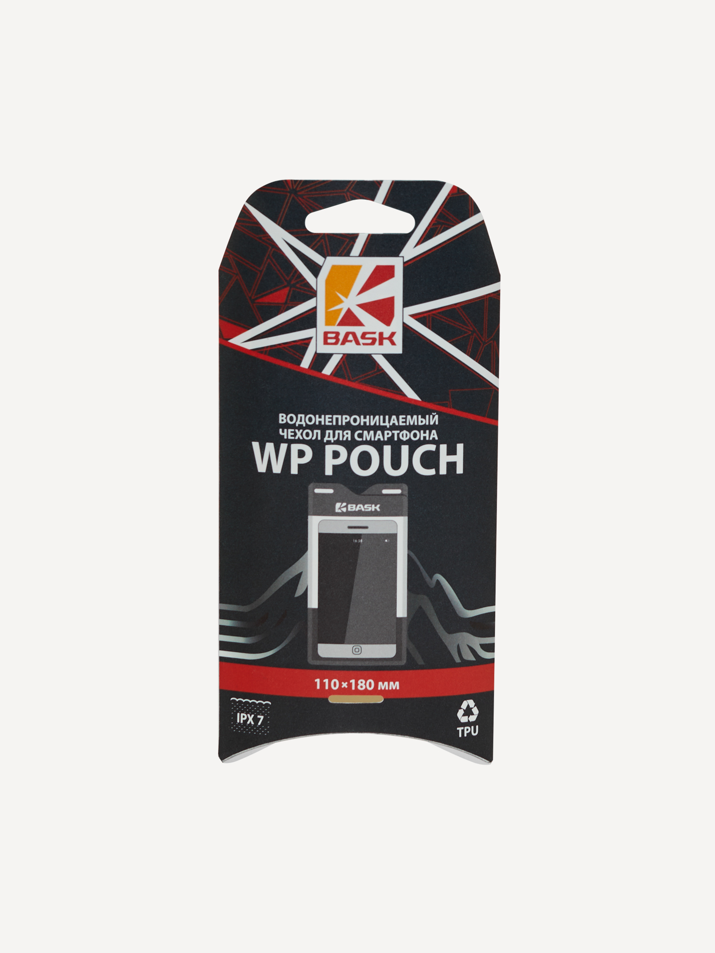 Гермочехол BASK WP Pouch V2 (Прозрачный; 18 x 10,5 см)