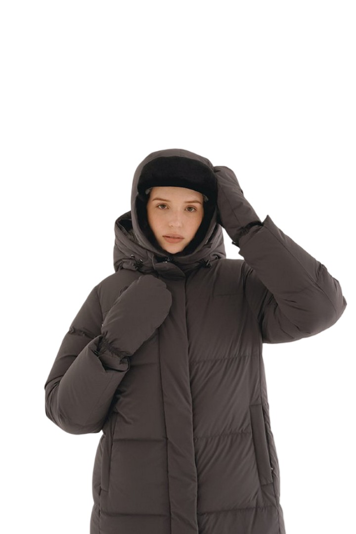 Шапка-ушанка Тайра SkyStretch Goose (Унисекс; 58; Графит)