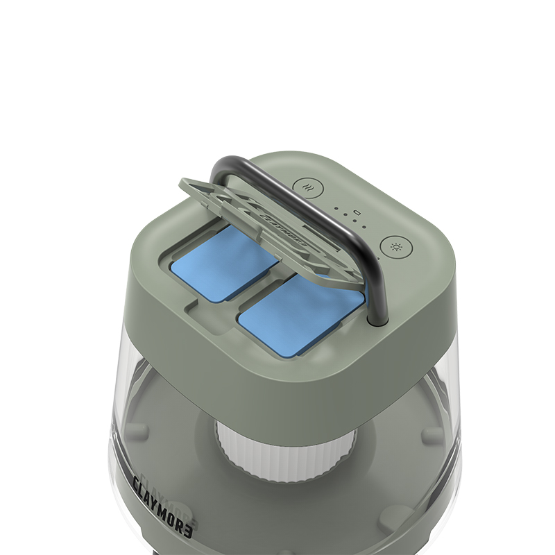 Фонарь кемпинговый противомоскитный Lamp Athena, 440 lum (moss green)