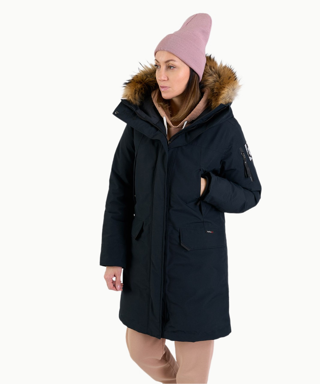 Пуховик RedFox Kodiak III GTX Wmn  (Женский; L; Черный) Пуховик RedFox Kodiak III GTX Wmn  (Женский; L; Черный)