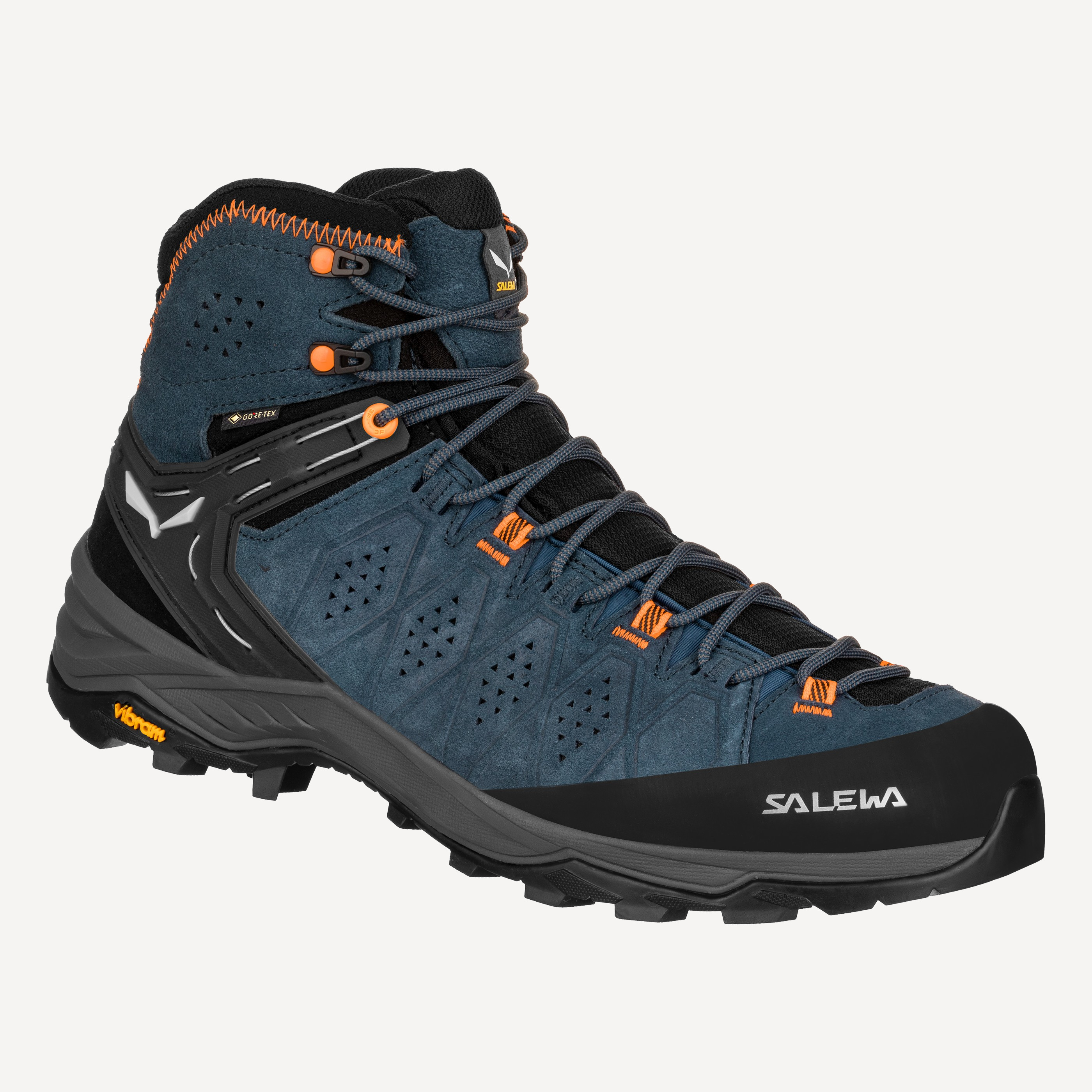 Ботинки Alp Trainer 2 Mid GTX MS (EU 46.5 UK 11.5 USm 12.5 СМ 30.5; dark denim/fluo orange)