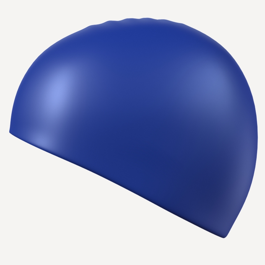 Шапочка для плавания Intensive Silicone Solid (синий)