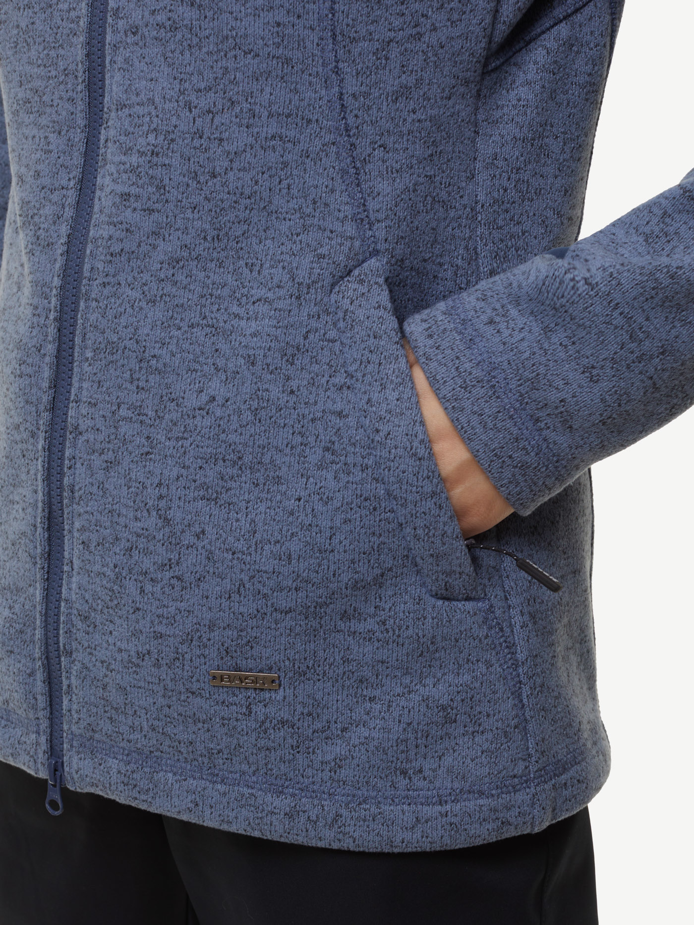 Куртка флис BASK KLAR (Женский; 46; Синий Меланж)