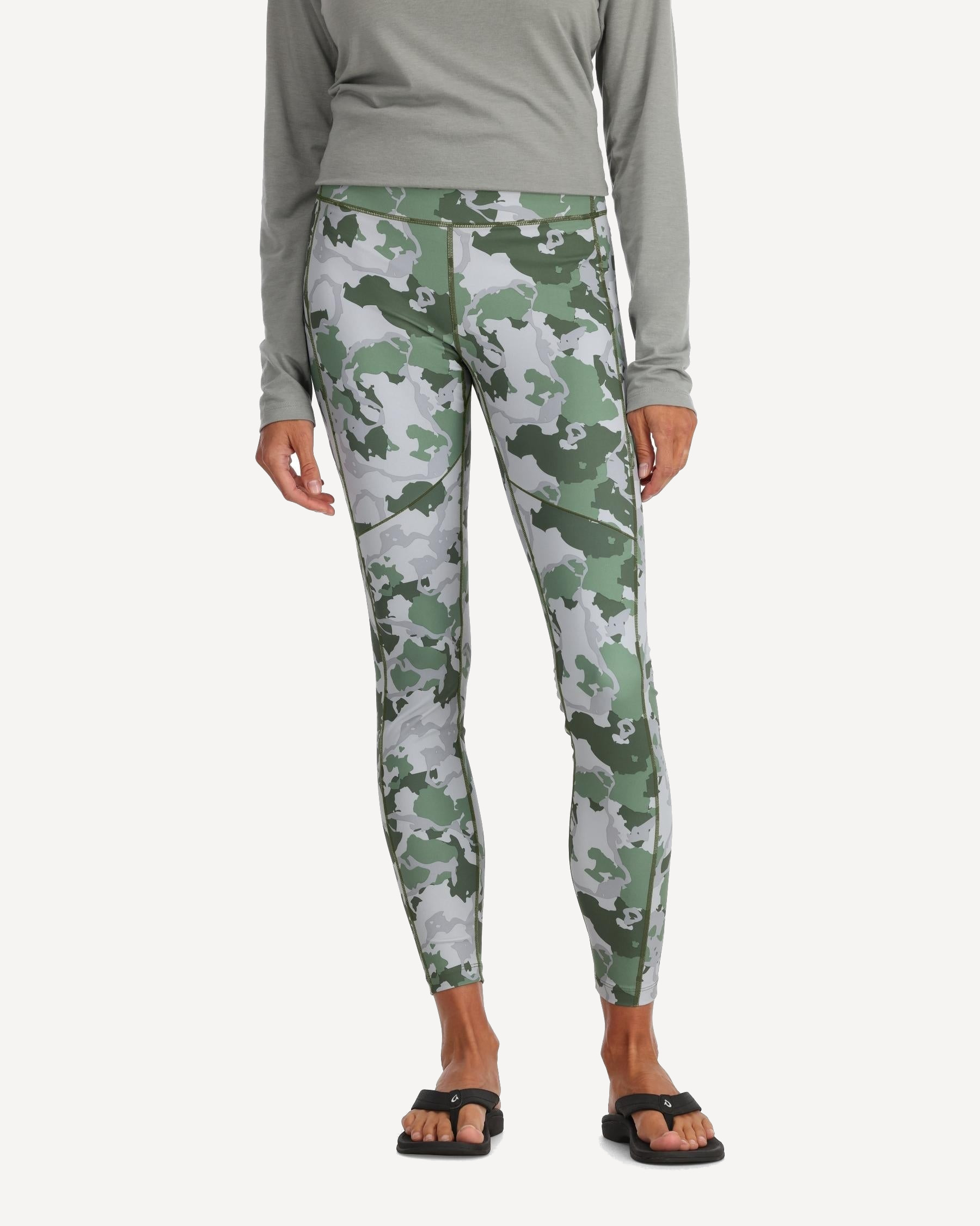 Брюки Simms Women's Bugstopper Legging (Женский; M; Regiment Camo Clover)