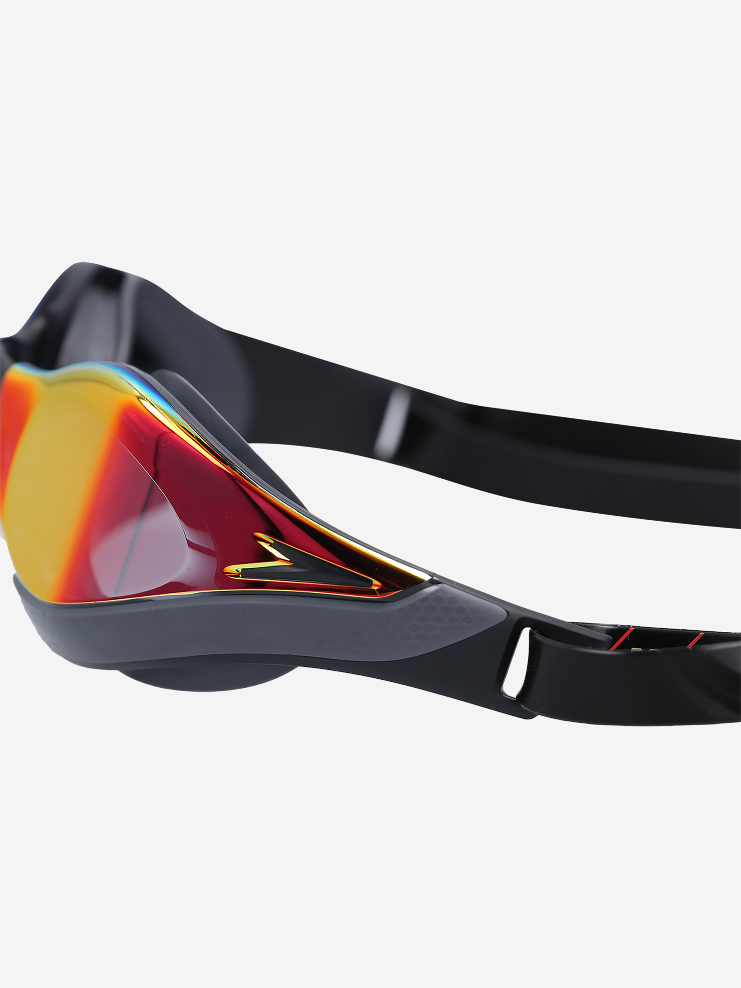 Очки для плавания Speedo Fastskin Pure Focus Mirror (зеркальные; черный/бирюзовый/золотой)