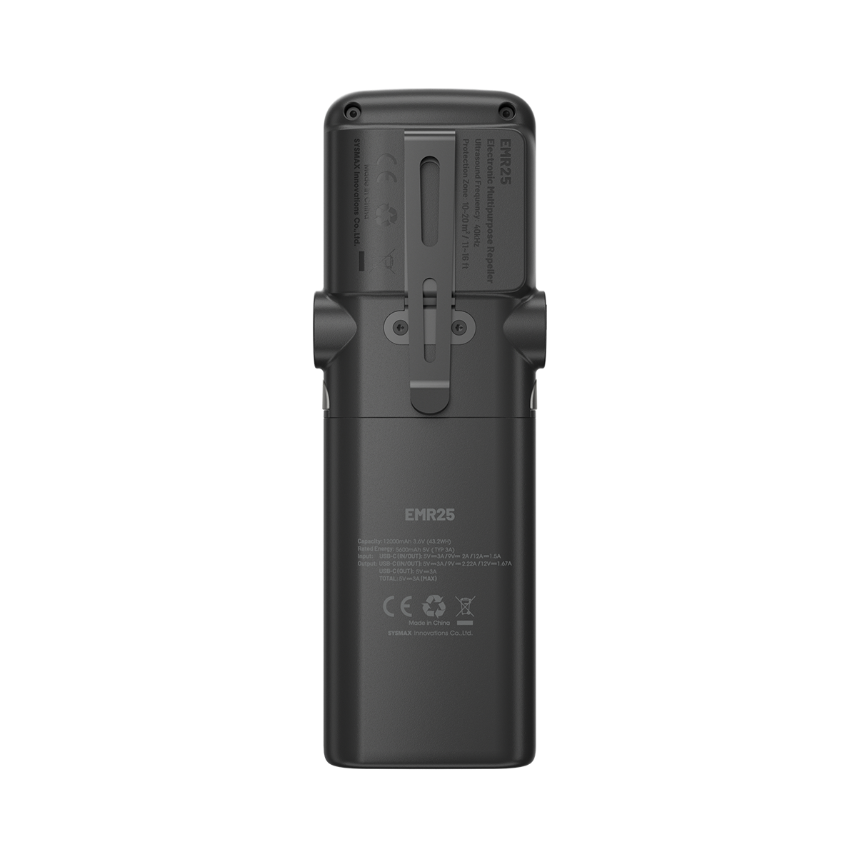 ЭлектроФумигатор NiteCore EMR25 40KHz 12h (FCB-3.0 180°C, USB-C 5V*3A, АКБ 12Ah(43,2Wh))