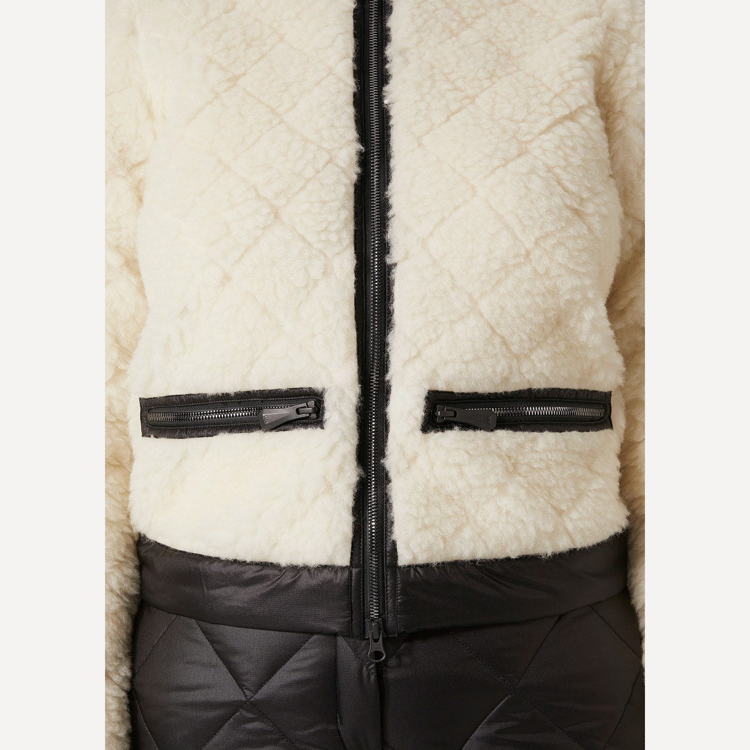 Куртка флис HH Wmn Diamond Pile Jacket (Женский; S; Snow)