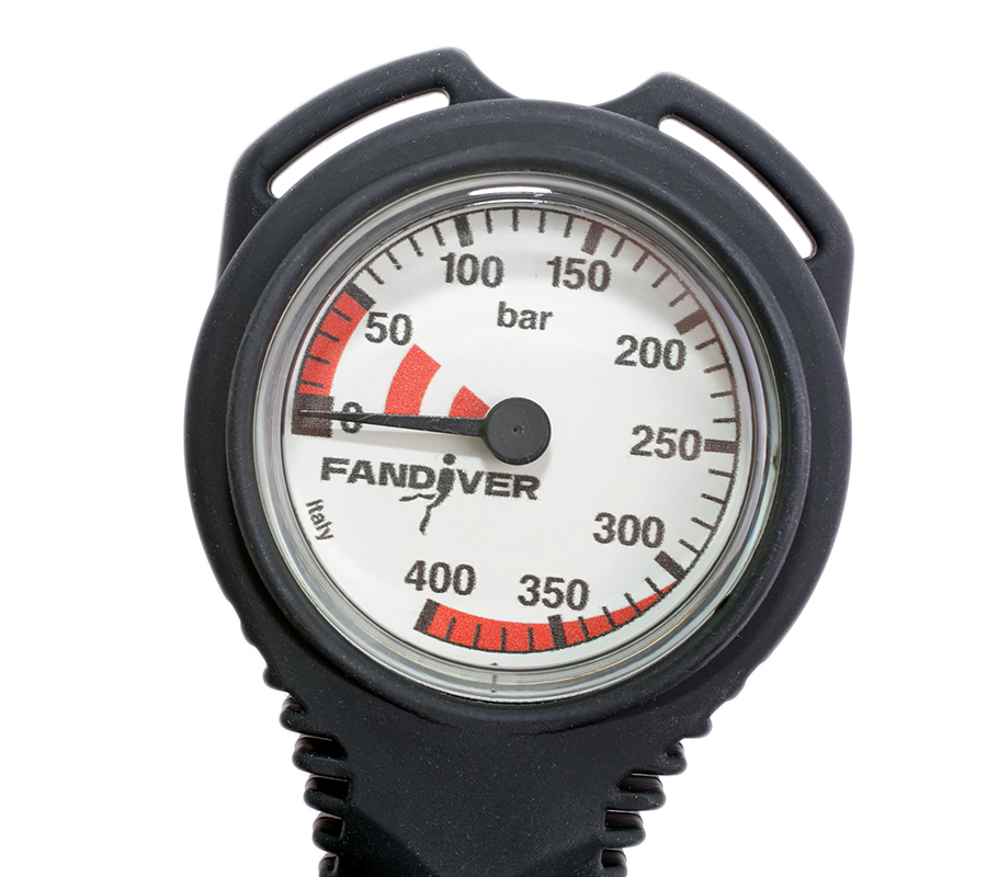 Манометр FanDiver Compact, 400 bar (black) Манометр FanDiver Compact, 400 bar (black)